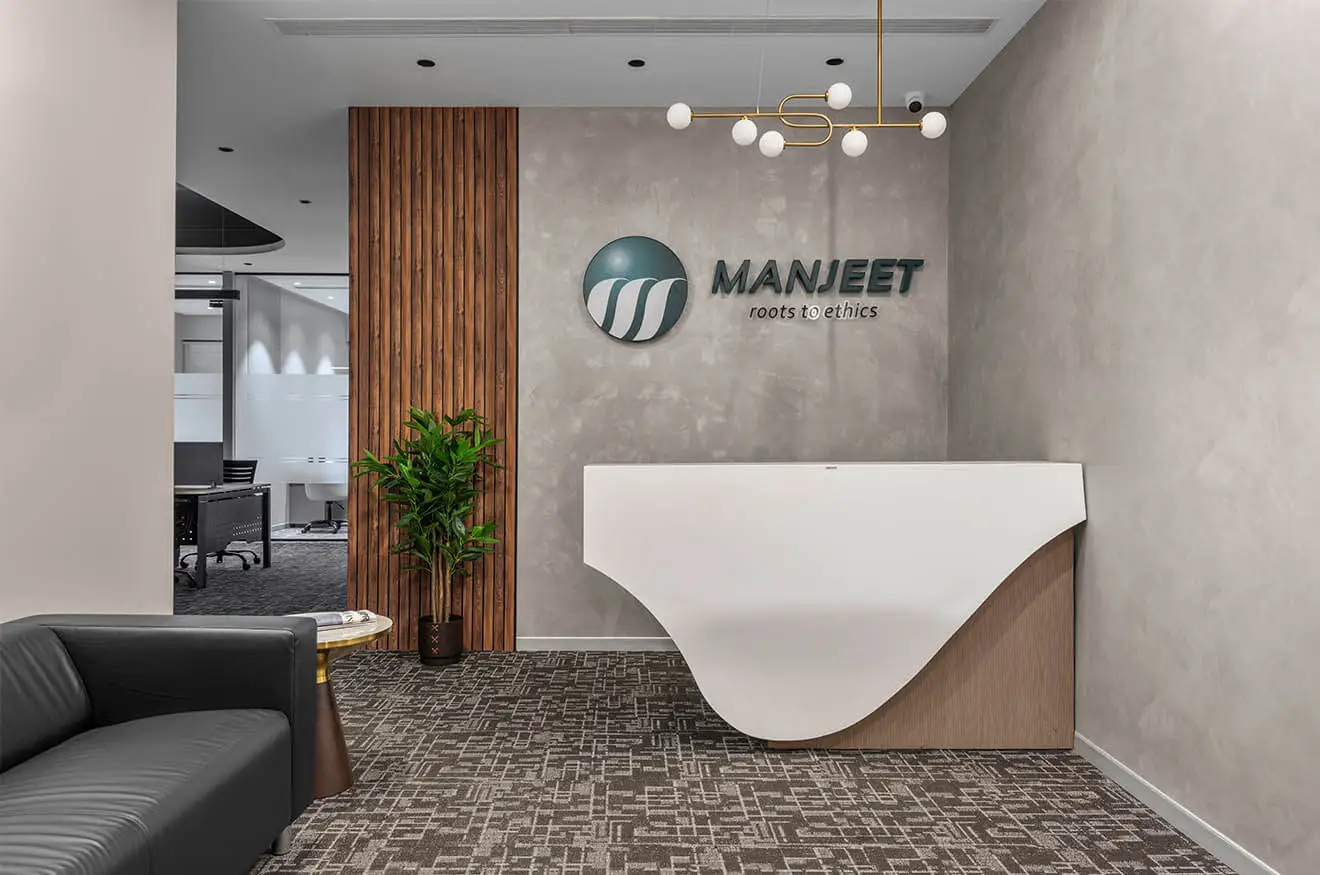 Manjeet Group Corporate Office by Studio Bilaang